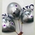 GLOBOS PERLADOS X 20 UNIDADES DISEÑO A ELECCION .-