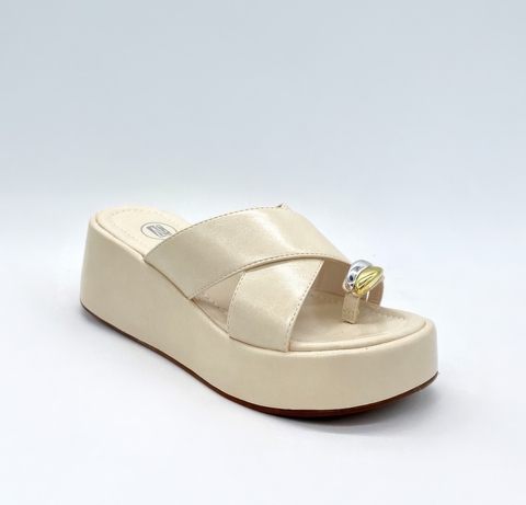 Cod: 3034 Papete com detalhe dourado/prata - comprar online