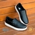 Tênis Slip On Masculino BR Sport Preto com Solado Branco