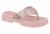 Chinelo Moleca Flatform Tratorado Rosê Metalizado - comprar online