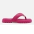 Chinelo Flatform Tratorado Pink com Tira Acolchoada - Ac company