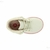 Imagem do Bota Coturno Infantil Feminina Off-White com Pelúcia e Corações Dourados