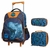 Kit Escolar de Rodinhas Jurassic World: Mochila, Lancheira e Estojo - comprar online
