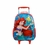 Mochila de Rodinhas Infantil Princesa Ariel - comprar online