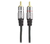 CABO 2 RCA + 2 RCA - PLUG METAL FITZ - 3 METROS - comprar online