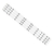 KIT BARRAMENTO DE LED COMPATIVEL TV UN32EH4000G / 32EH4003 / 32FH4003 / 32EH4500 - comprar online