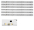KIT BARRAMENTO DE LED COMPATIVEL TOSHIBA 40L1500 / 40L2500 / DL4053 - comprar online