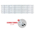 KIT BARRAMENTO DE LED COMPATIVEL UN40EH5000 / UN 40EH5300 / UN40EH6030 na internet