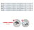 KIT BARRAMENTO DE LED COMPATIVEL UN40EH5000 / UN 40EH5300 / UN40EH6030 - comprar online
