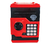 COFRE DIGITAL ELETRONICO PUXA NOTAS E MOEDAS - VERMELHO - comprar online