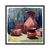 Quadro Decorativo Aquarela Jarros De Barro AQU038
