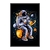 Quadro Decorativo Astronauta Em Lua Desenho ART002