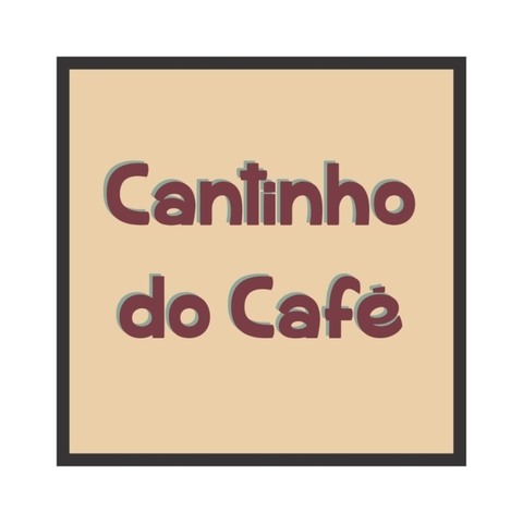 Quadro Decorativo Cantinho Do Café AGOC131