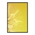 Quadro Decorativo Dente De Leão Fundo Amarelo FLOD142