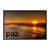 Quadro Decorativo Frase Paz Pôr Do Sol Em Praia FRA057
