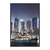 Quadro Decorativo Kit Com 3 Peças Mosaico Urbano New York Iluminada Visão Noturna MOS216217218 - Porto Quadros