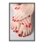 Quadro Decorativo Manicure Mãos E Pés Vertical EST093