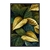 Quadro Decorativo Mosaico Kit Com 2 Peças Folhagem Verde E Dourado Moderno MOS200201 na internet