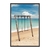 Quadro Decorativo Natureza Balanço Em Praia NAT186