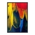 Quadro Decorativo Pena De Arara Colorida ANI056