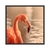 Quadro Decorativo Perfil Flamingo ANIF048