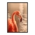 Quadro Decorativo Perfil Flamingo Vertical ANIF004