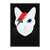 Quadro Decorativo Pet Gato David Bowie ANIP024