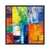 Quadro Decorativo Pintura Abstrata Colorida ABS305