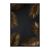 Quadro Folhas Palmeira Dourada Luxo FOL059