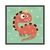 Quadro Infantil Dino Rei INF071