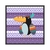 Quadro Infantil Tucano Índio INF074