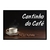 Quadro Para Área Gourmet Cantinho Do Café Xícara Branca AGOC020