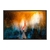 Quadro Decorativo Abstrato Pintura Laranja E Azul ABS277 - comprar online