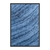 Quadros Decorativos Conjunto Com 3 Unidades Abstrato Azul Texturizado ABS100101103 - Porto Quadros