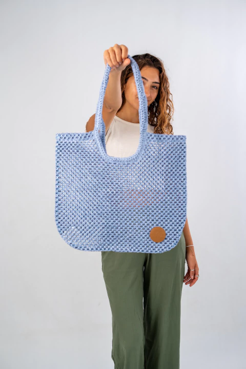 Bolso Playero Marino - comprar online