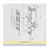 Fechadura Aliança F1300 Porta de Correr Bico de Papagaio - comprar online