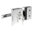 Fechadura Elétrica 2 Folhas Vidro Santa Marina Externa Reta Soprano - comprar online