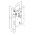 Fechadura Stam 1810/21 Interna Espelho Preto Fosco - comprar online