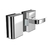 Fechadura Elétrica 2 Folhas Vidro Santa Marina Externa Reta Soprano