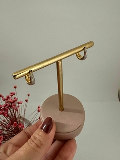 ARGOLA RAFA TAM P - SEMIJOIA - comprar online