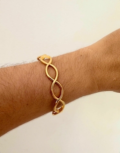 BRACELETE ANGELICA BANHADO NO OURO 18K - VERNIZ ITALIANO - comprar online