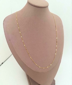 COLAR LONGO MINE CORAÇÕES - BANHADO NO OURO 18K - comprar online