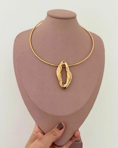 COLAR ARO SERENA BANHADO NO OURO 18K - VERNIZ ITALIANO