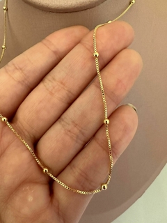 COLAR LILI - FOLHEADO OURO - comprar online