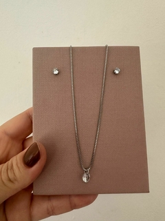 CONJUNTO PONTO DE LUZ AÇO INOXIDAVEL