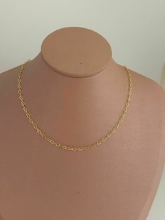 COLAR MINE CORAÇÕES VAZADO - SEMIJOIA - comprar online