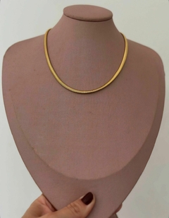 CHOCKER MALHA - BANHADA NO OURO 18K na internet