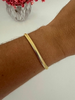 PULSEIRA MALHA - FOLHEADO - comprar online