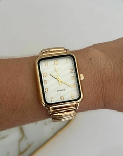 RÉLOGIO PULSEIRA EMILI - BANHADO NO ORO 18K - ASM ACESSORIOS