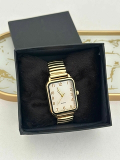 RÉLOGIO PULSEIRA EMILI - BANHADO NO ORO 18K